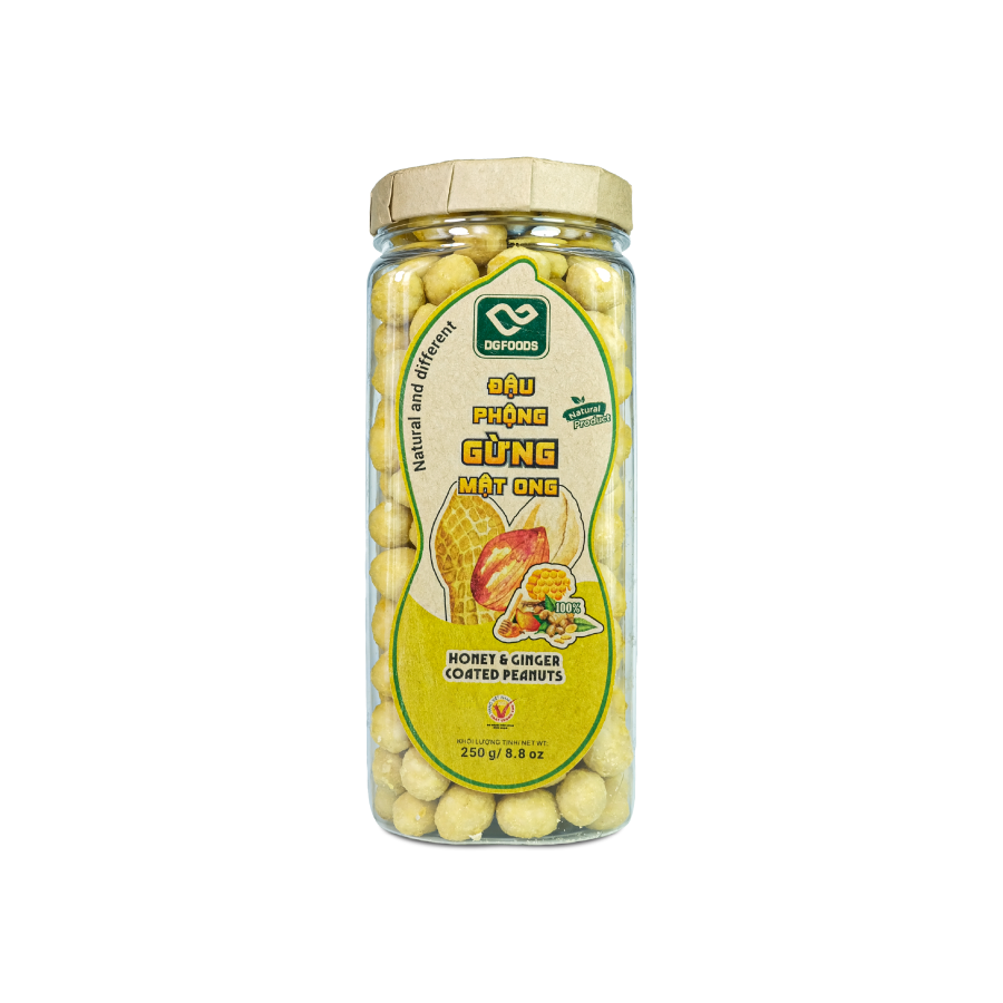Đậu phộng gừng mật ong 250g